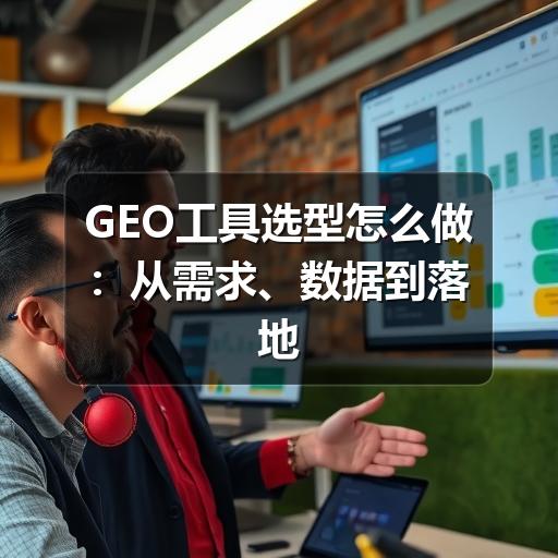 GEO工具选型怎么做:从需求、数据到落地效果的判断方法