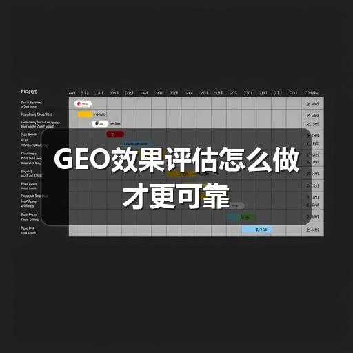 GEO效果评估怎么做才更可靠