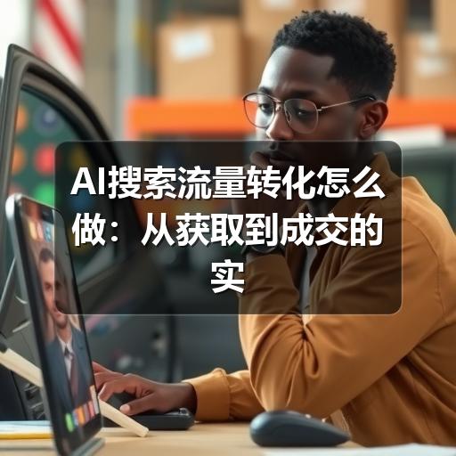AI搜索流量转化怎么做：从获取到成交的实用方法