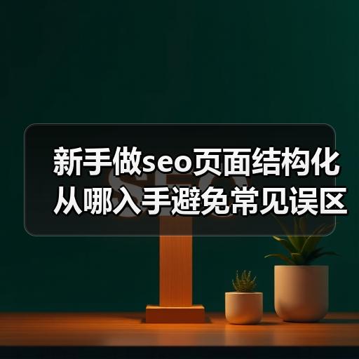 新手做seo页面结构化从哪入手避免常见误区