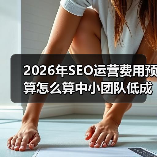 2026年SEO运营费用预算怎么算中小团队低成本方案
